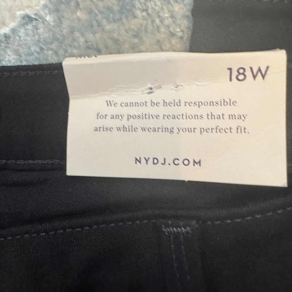 NYDJ bootcut black jeans - Picture 3 of 4